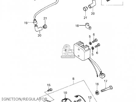 IGNITION/REGULATOR - KZ400C1 1978 UNITED KINGDOM