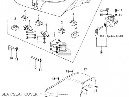 SEAT/SEAT COVER - KZ400C1 1978 UNITED KINGDOM