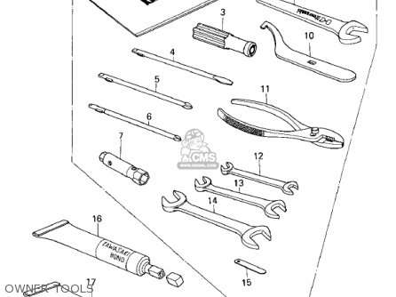 OWNER TOOLS - KZ400H1 1979 USA CANADA / MPH KPH