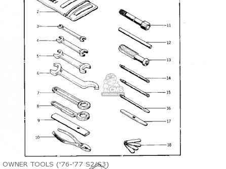 OWNER TOOLS ('76-'77 S2/S3) - KZ400S2 SPECIAL 1976 USA CANADA