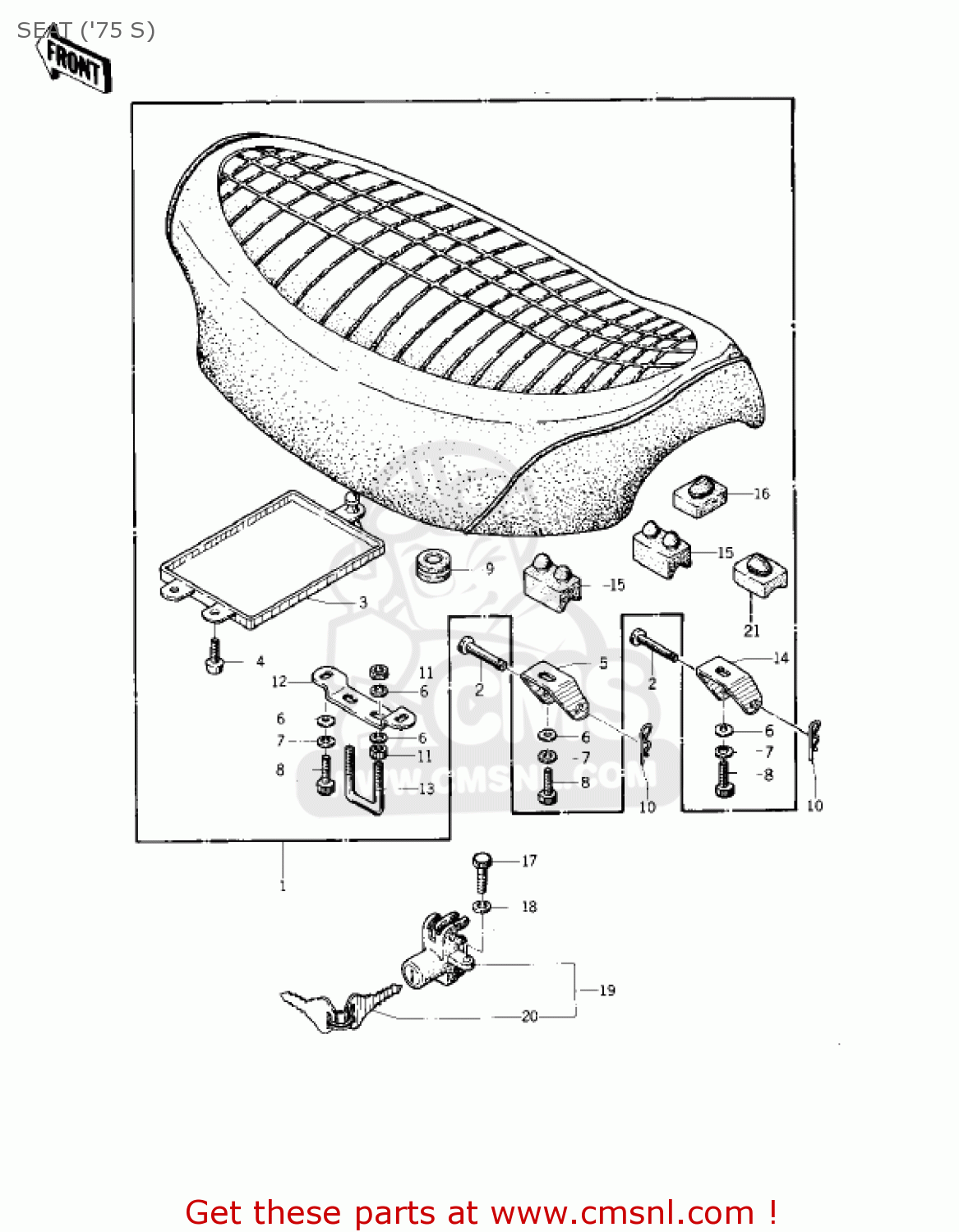 SEAT ('75 S) KZ400S3 SPECIAL 1977 USA CANADA