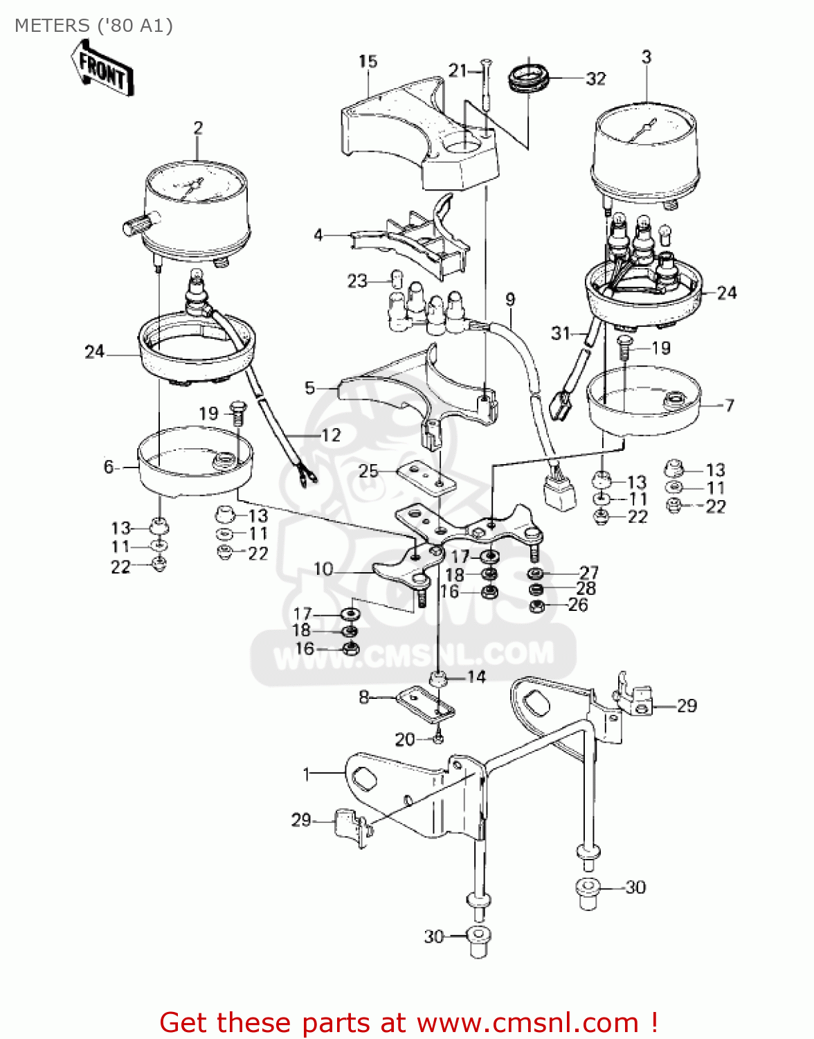 METERS ('80 A1) KZ440A1 LTD 1980 USA CANADA