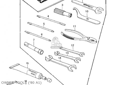 OWNER TOOLS ('80 A1) - KZ440A1 LTD 1980 USA CANADA