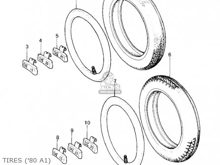 TIRES ('80 A1) - KZ440A1 LTD 1980 USA CANADA