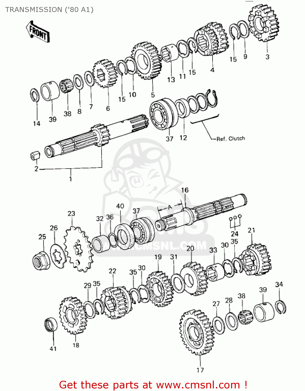 TRANSMISSION ('80 A1) KZ440A3 LTD 1982 USA CANADA