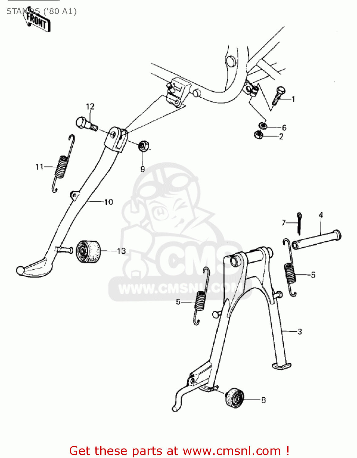 STANDS ('80 A1) KZ440A3 LTD 1982 USA CANADA