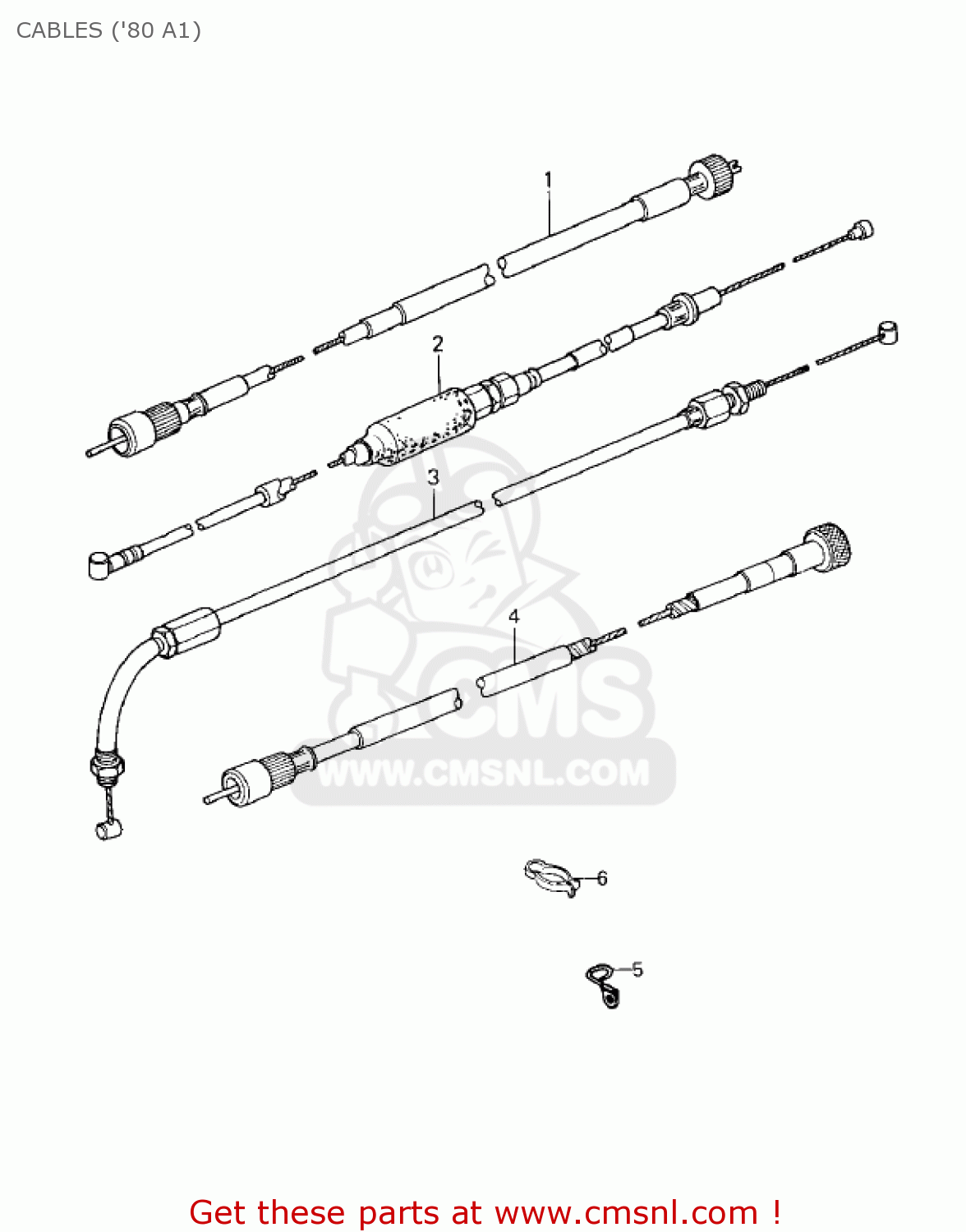CABLES ('80 A1) KZ440A4 LTD 1983 USA CANADA