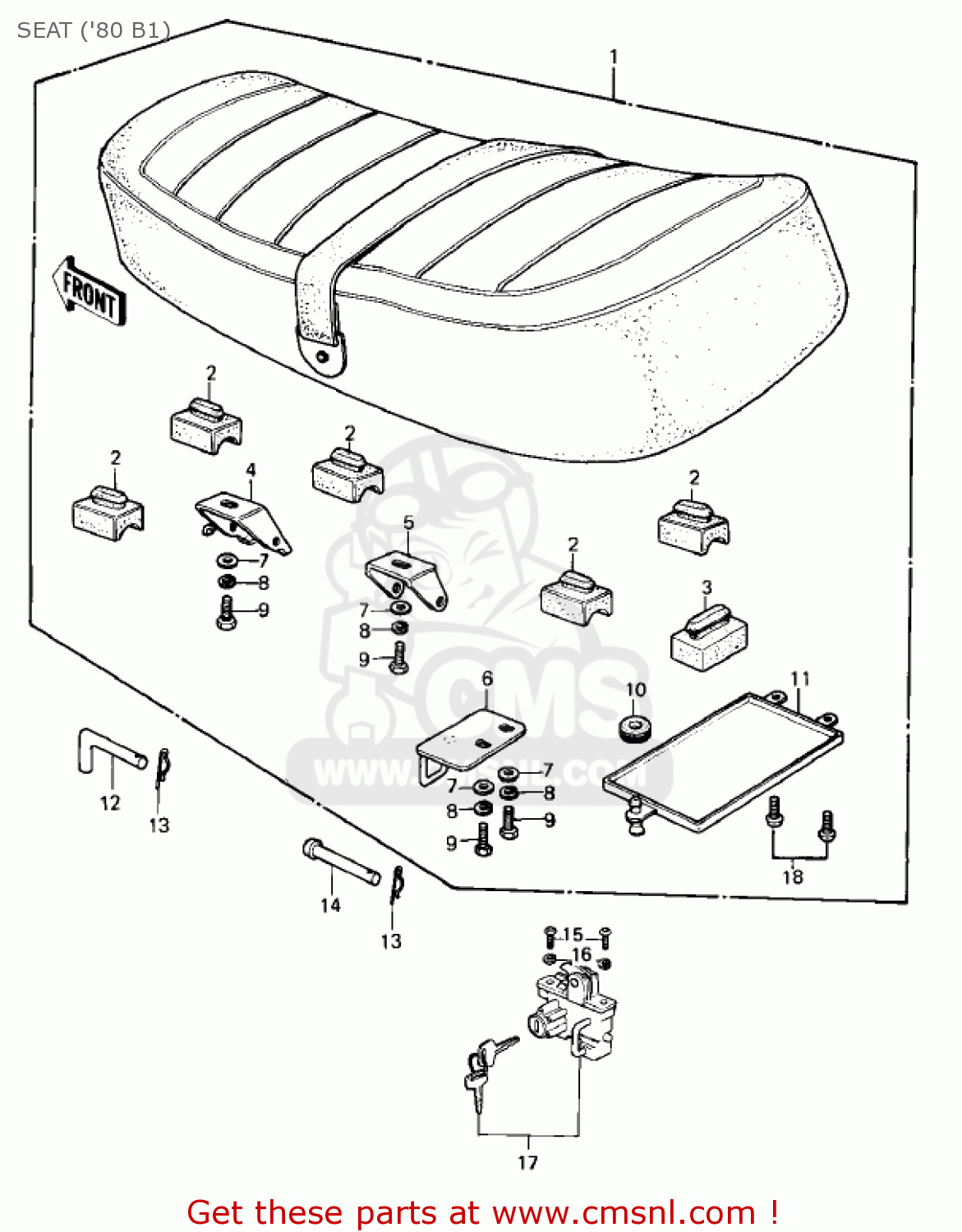 SEAT ('80 B1) KZ440B1 1980 USA / MPH