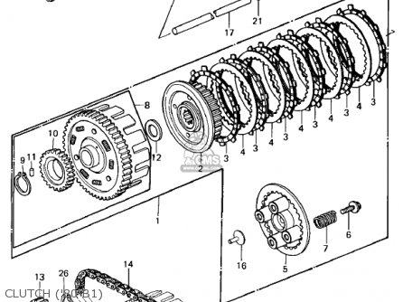 CLUTCH ('80 B1) - KZ440B1 1980 USA / MPH