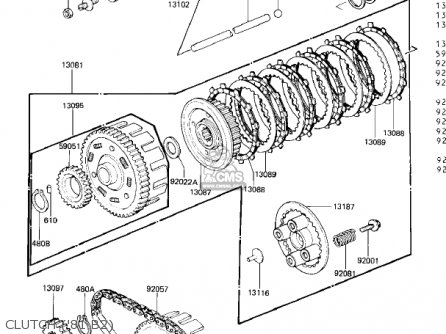 CLUTCH ('81 B2) - KZ440B1 1980 USA / MPH