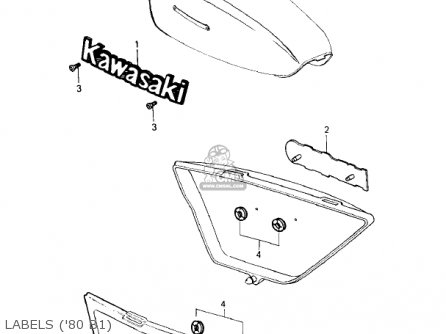 LABELS ('80 B1) - KZ440B1 1980 USA / MPH