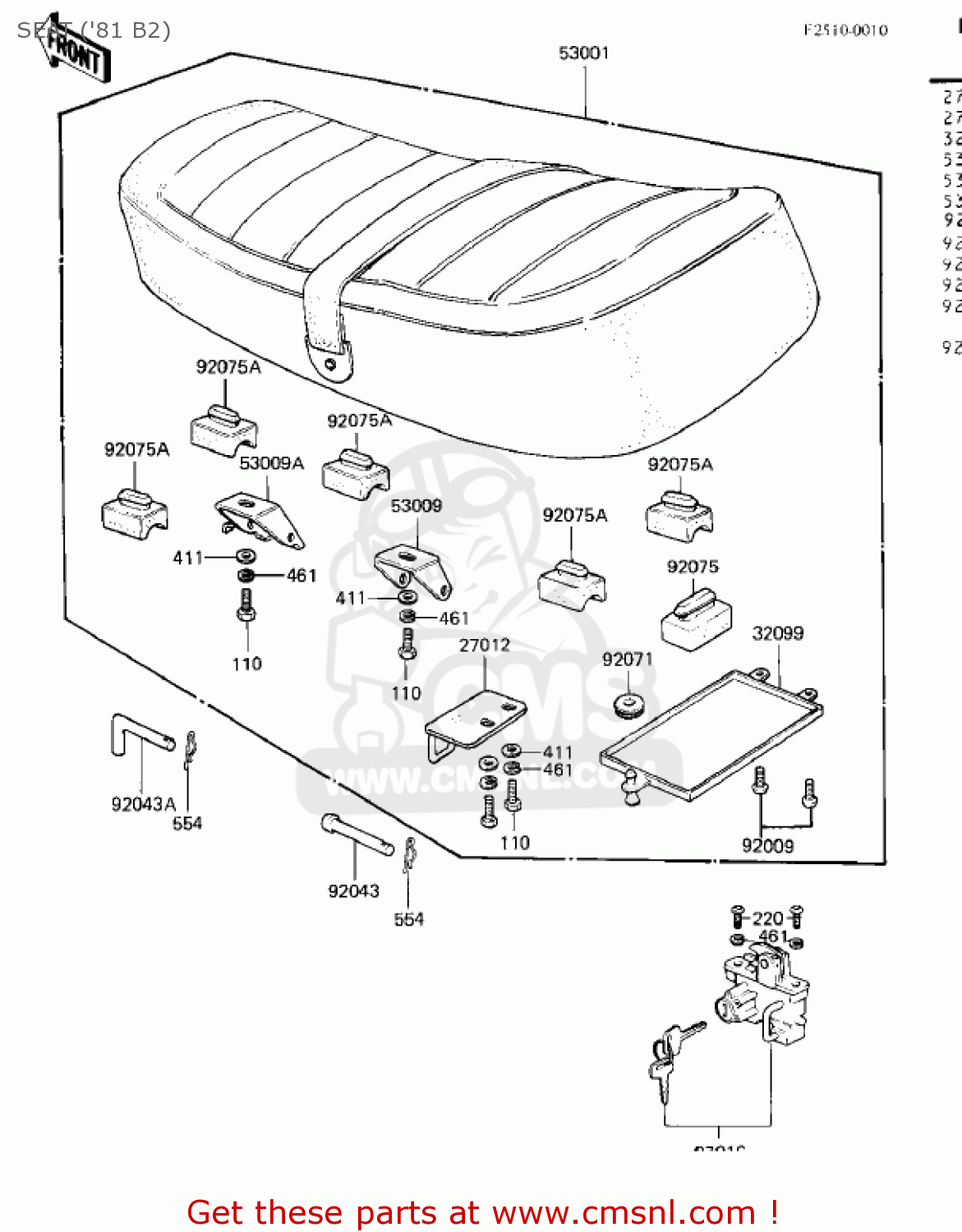 SEAT ('81 B2) KZ440B2 1981 USA / MPH