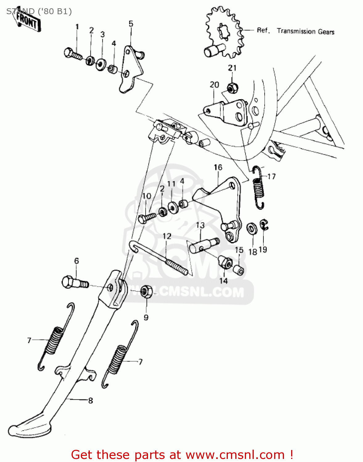 STAND ('80 B1) KZ440B2 1981 USA / MPH