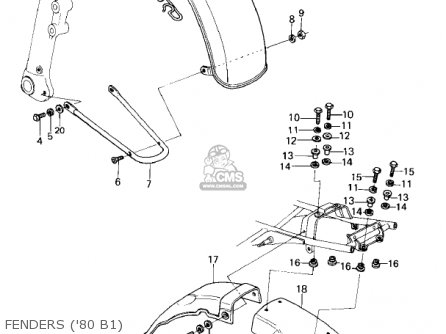 FENDERS ('80 B1) - KZ440B2 1981 USA / MPH