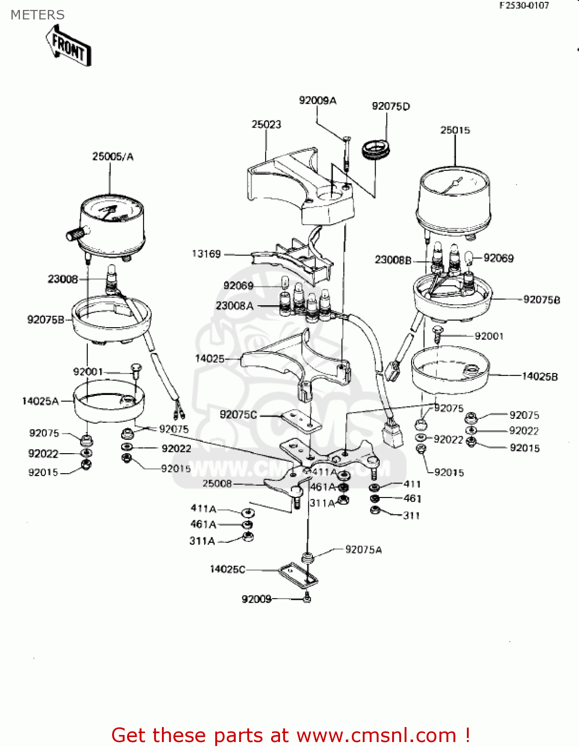 METERS KZ440G1 1982 USA CANADA