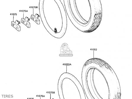 TIRES - KZ440G1 1982 USA CANADA