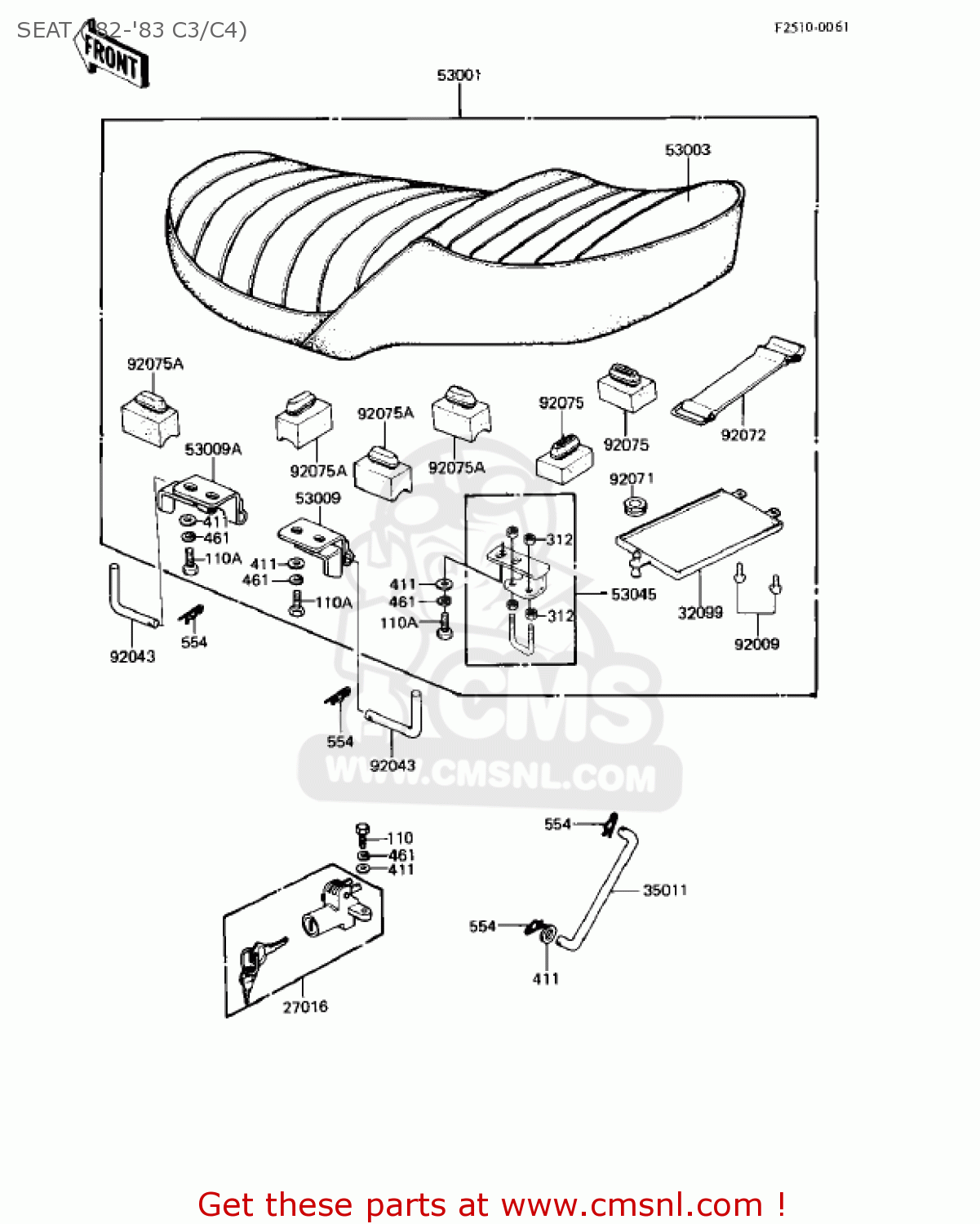 SEAT ('82-'83 C3/C4) KZ550C4 LTD 1983 USA CANADA