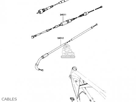 CABLES - KZ550H1 GPZ 1982 USA CANADA