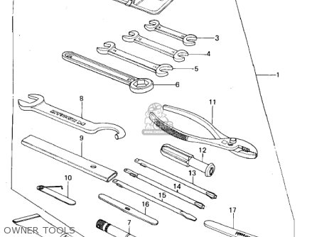 OWNER TOOLS - KZ650B1 1977 USA CANADA / MPH KPH