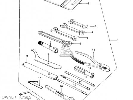 OWNER TOOLS - KZ650D1A SR 1978 USA CANADA