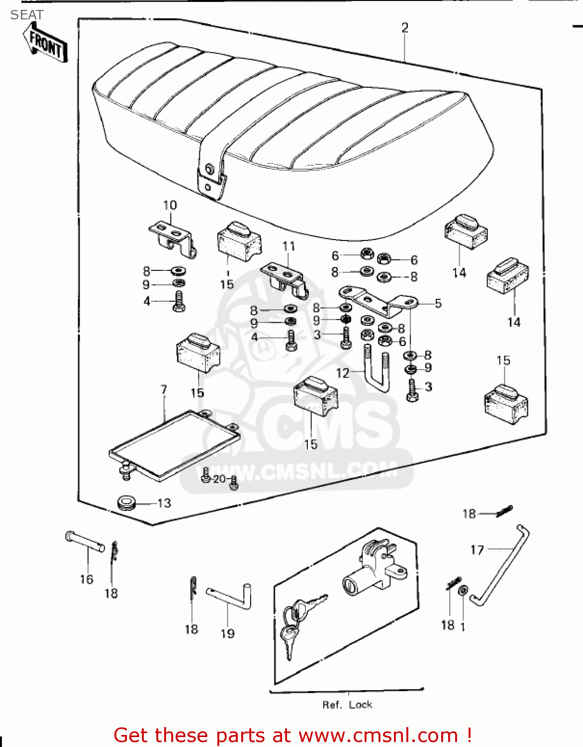 SEAT KZ650E1 LTD 1980 USA / MPH