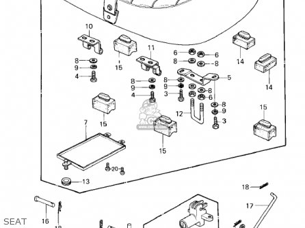 SEAT - KZ650E1 LTD 1980 USA / MPH