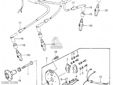 IGNITION - KZ650E1 LTD 1980 USA / MPH