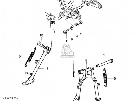 STANDS - KZ650E1 LTD 1980 USA / MPH