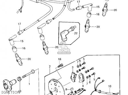 IGNITION - KZ650F1 1980 USA CANADA