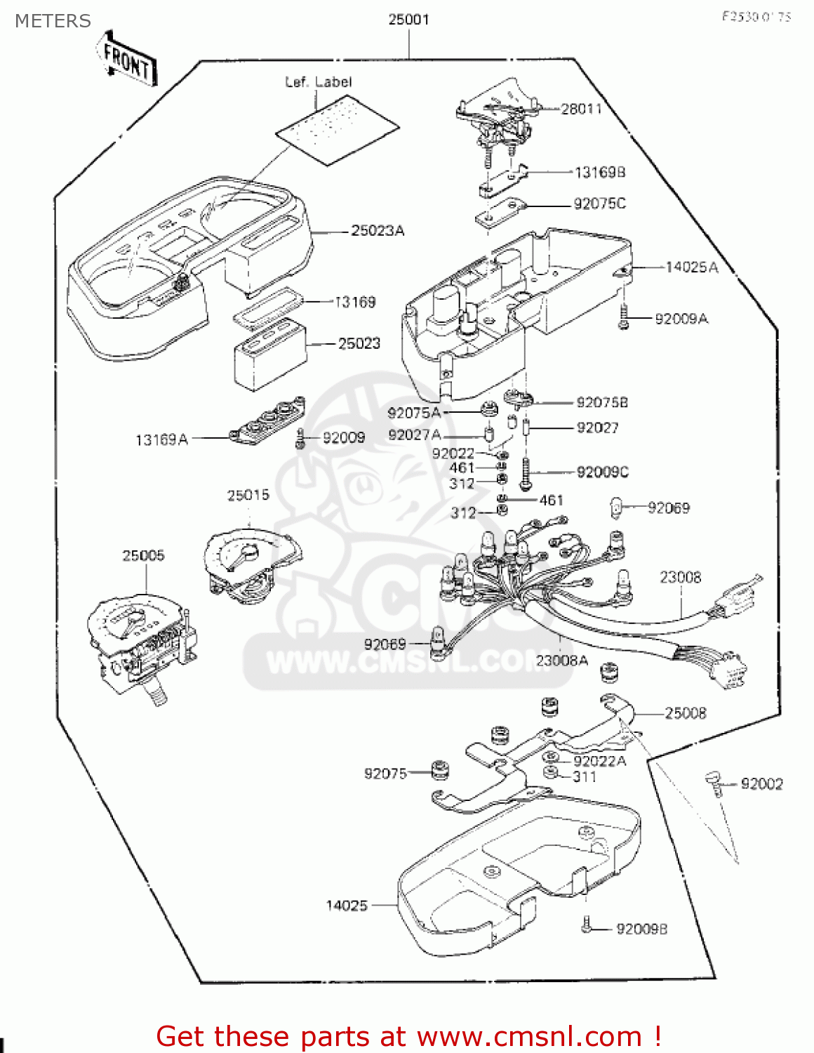 METERS KZ700A1 1984 USA CALIFORNIA