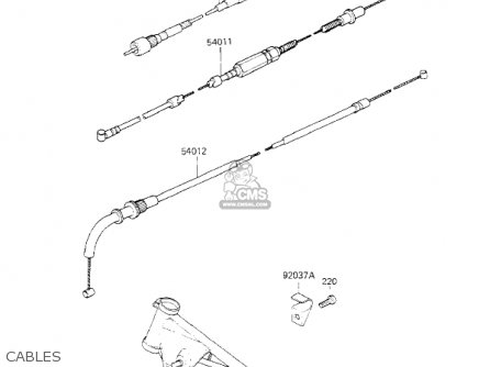 CABLES - KZ700A1 1984 USA CALIFORNIA