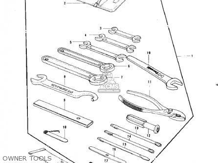 OWNER TOOLS - KZ750B3 1978 USA CANADA / MPH KPH