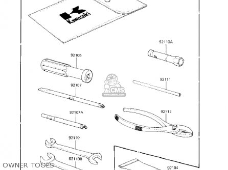 OWNER TOOLS - KZ750F1 SHAFT 1983 USA CANADA / LTD