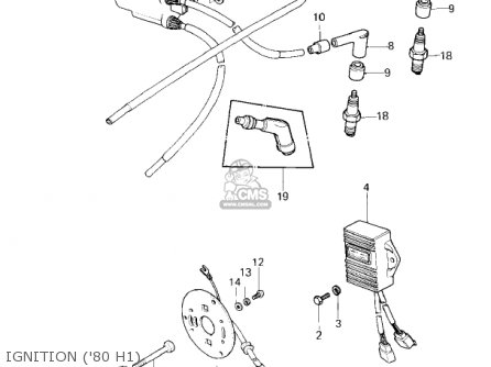 IGNITION ('80 H1) - KZ750H2 1981 USA CANADA / LTD