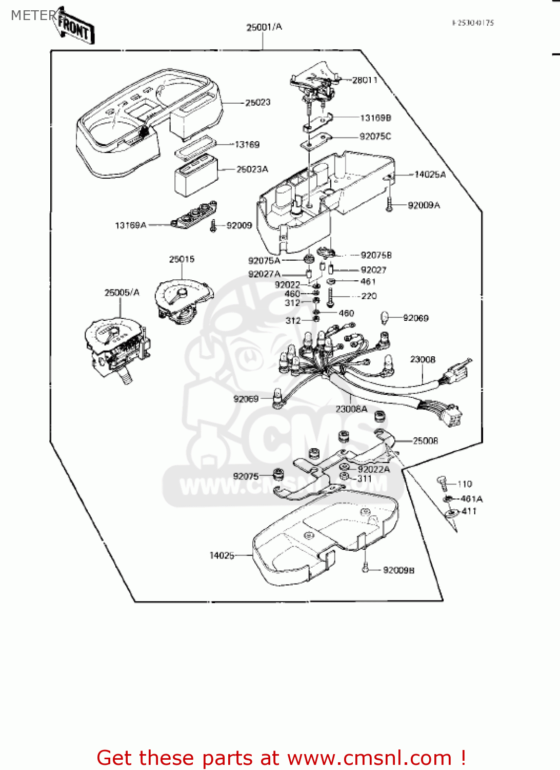 METERS KZ750L3 1983 USA CANADA