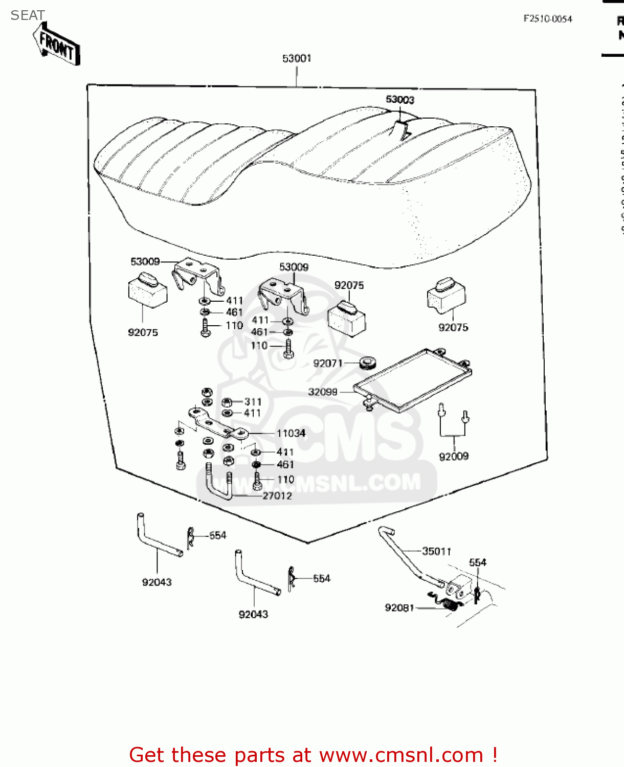 SEAT KZ750M1 CSR TWIN 1982 USA / MPH