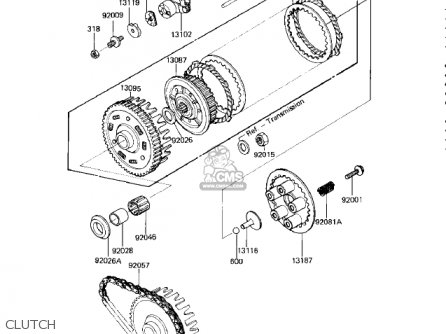 CLUTCH - KZ750M1 CSR TWIN 1982 USA / MPH