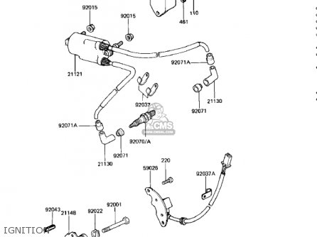IGNITION - KZ750M1 CSR TWIN 1982 USA / MPH