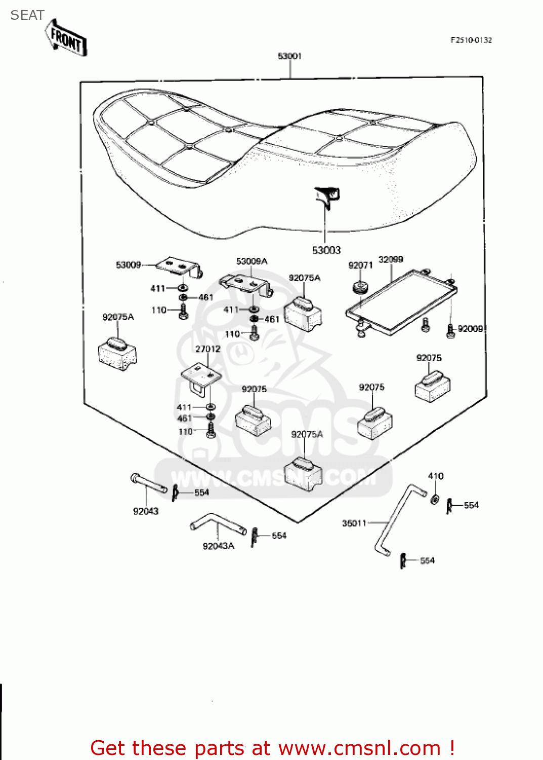 SEAT KZ750N2 SPECTRE 1983 USA CANADA