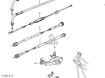 CABLES - KZ900A4 1976 USA CANADA
