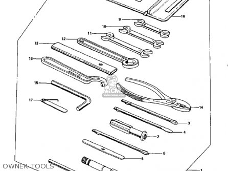OWNER TOOLS - KZ900A5 1977 USA CANADA
