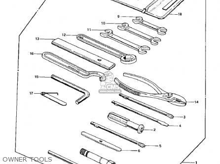 OWNER TOOLS - KZ900B1 1976 USA CANADA/ LTD