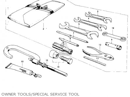 OWNER TOOLS/SPECIAL SERVICE TOOL - MC1B 1975 USA CANADA