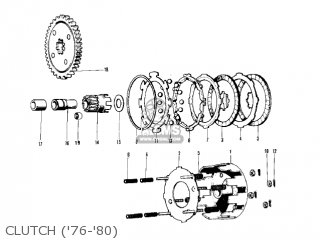 CLUTCH ('76-'80) - MT1C 1975