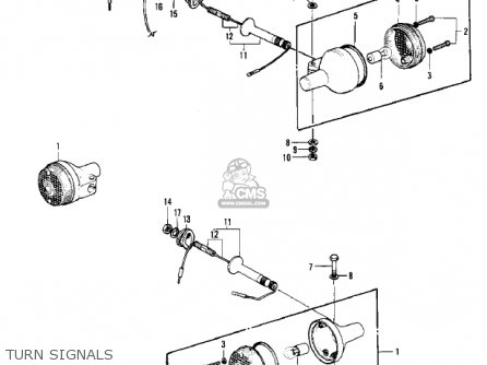 TURN SIGNALS - S1B MACH I 1974 USA CANADA