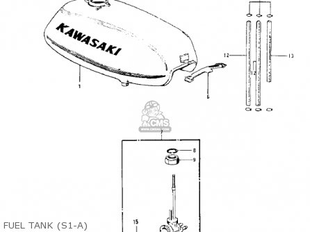 FUEL TANK (S1-A) - S1B MACH I 1974 USA CANADA
