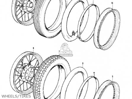 WHEELS/TIRES - S1B MACH I 1974 USA CANADA