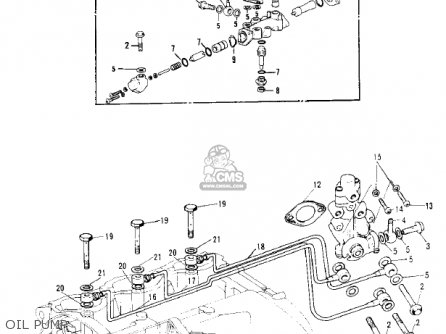 OIL PUMP - S1B MACH I 1974 USA CANADA