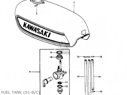 FUEL TANK (S1-B/C) - S1C MACH I 1975 USA CANADA