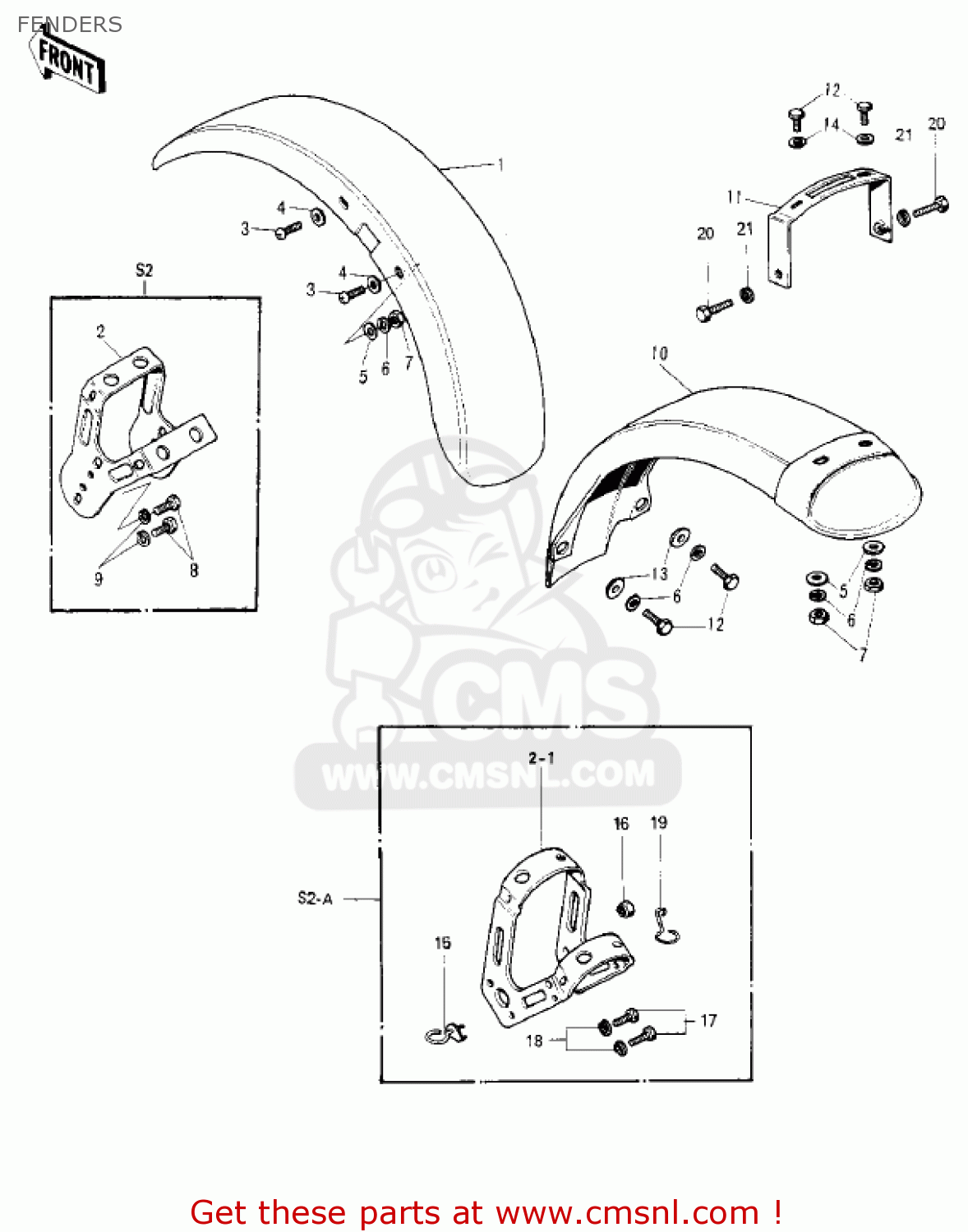 FENDERS S2 MACH II 1972 USA